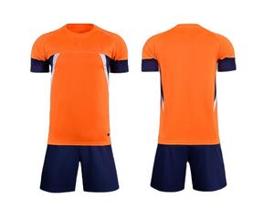 Conjunto de Uniforme de Fútbol Estilo Chaleco Clásico, Transpirable, Ligero, de Secado Rápido, Manga Corta, Estampado, Elástico en Cuatro Direcciones, Personalizado - Product Image 3