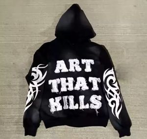 ชุดวอร์มผ้าฝ้าย100% พิมพ์ลายสีทึบกางเกงวิ่งมีฮู้ดผ้าฟลีซระบายอากาศได้ดีสำหรับฤดูใบไม้ร่วงไซส์พิเศษ - Product Image 2