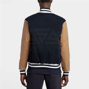 Customized Super Quality Stand Collar Letterman <b>Jacket</b> for Men Unique Design for Winter Season Adult Size - Product Image 4