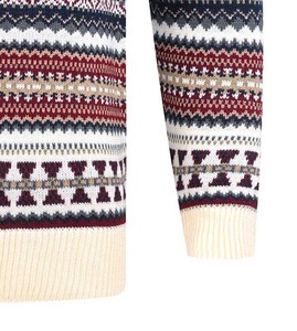Hot Selling Man Printed Round Neck Cotton Long Sleeve <b>Sweater</b> Wool Cardigan New Fashion Design Striped Breathable Men <b>Sweaters</b> - Product Image 4
