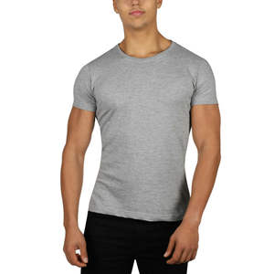 100% coton blanc personnalisé imprimé T-Shirt chemises pour hommes hommes T-shirts blanc en gros T-shirt impression T-shirts unis - Product Image 4