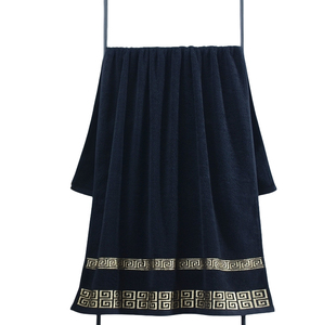 Ensemble de serviettes de bain blanches de luxe PRIMETEX 100% coton, tissu éponge brodé, taille personnalisable, usage domestique pour adultes, nouveau - Product Image 6