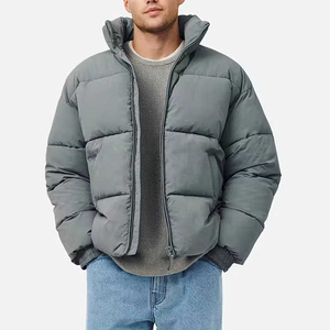 2025 diseño recortado único logotipo personalizado de calidad superior estilo callejero hombres chaqueta acolchada invierno Deep Down Bubble hombres chaquetas acolchadas - Product Image 5