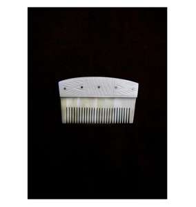 Peine de pelo de hueso de búfalo de primera calidad 100% ecológico hecho a mano producto artesanal natural - Product Image 3