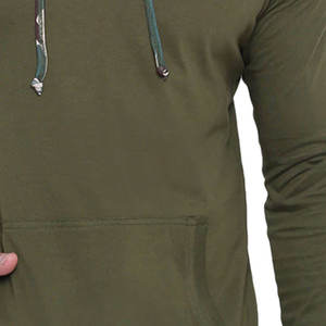 Sweat-shirt à capuche sport en coton doux et confortable à manches longues, décontracté et léger, streetwear pour hommes et femmes - Product Image 5