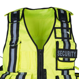 Nuevo Diseño 2025 Chaleco de Seguridad de Alta Visibilidad sin Mangas Personalizado para Trabajo Pesado al Aire Libre para Hombre - Product Image 5