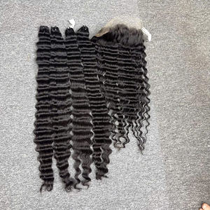 Cheveux vierges Remy de haute qualité en gros, naturels, bruts, vietnamiens, ondulés, de qualité supérieure, trame nouée à la main, double trame à la machine, toutes catégories - Product Image 4