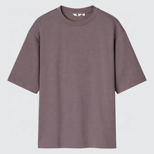 เสื้อยืดปักลายสีทึบโลโก้ผ้าฝ้าย100% ลูกเรือเสื้อยืดฟิตเนสผู้ชายใส่ได้ทุกเพศ - Product Image 6