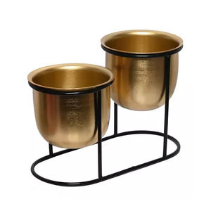 Jardinière en métal antique Design fantaisie Décoration Standard Vente en gros Jardinière unique de meilleure qualité - Product Image 1