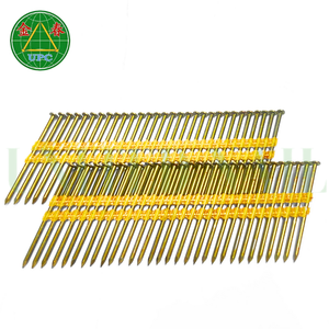 <b>Steel</b> Strip Framing Nails with Smooth Shank & Checkered Head For Framing Projects Made in Vietnam - Product Image 1