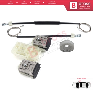 Kit de réparation de lève-vitre avant droit BWR5075 pour Fabia MK2 5J MG 542 545 2006-2014 5 portes 5J1837402 - Product Image 3