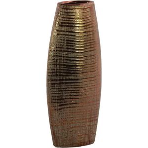 Vase Art Déco en Métal Fer Plaqué Or Vase à Fleurs Décoratif Géométrique Style Vintage pour la Décoration Intérieure Moderne - Product Image 6