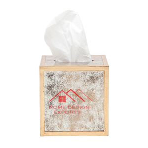 Distributeur de mouchoirs en métal martelé à la main dernière conception vente chaude au prix de gros - Product Image 2