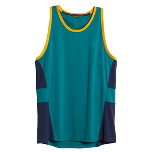 Débardeur de gym pour homme décontracté en coton respirant à séchage rapide écologique anti-boulochage couleur personnalisée XL haut de chemise sans manches - Product Image 1