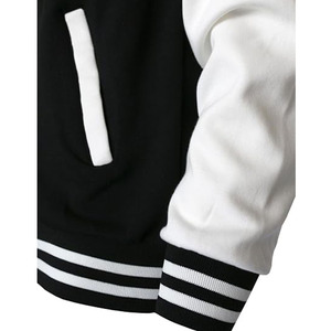 Varsity <b>Jacket</b> Letterman Chenille Embroidery Baseball University Streetwear Leather Sleeve Breathable Varsity <b>Jacket</b> for Men - Product Image 2
