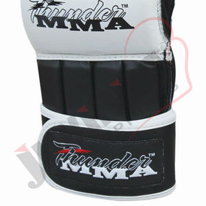 ถุงมือฝึกซ้อม MMA แบบครึ่งนิ้ว หนังแท้ น้ำหนักเบา สำหรับทุกเพศ ปรับแต่งได้ เหมาะสำหรับการฝึกซ้อมศิลปะการต่อสู้และมวย - Product Image 4