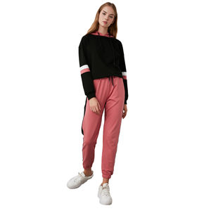 Survêtement lourd de haute qualité 100% coton polaire pull à capuche pantalon personnaliser survêtement unisexe pour les femmes - Product Image 5