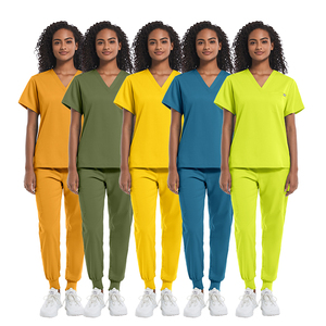 Vente en gros de blouses médicales unisexes grande taille Prix bon marché Uniformes d'hôpital Offre Spéciale pour infirmières Uniformes d'infirmière unisexe - Product Image 3