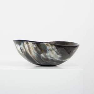 Wholesale Manufacturer's New Design Buffalo Horn <b>Salad</b> Serving <b>Bowl</b> Hand Finished Carved Waterproof for New Year Christmas - Product Image 4