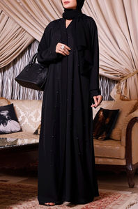 Abaya décontractée de haute qualité pour femmes grandes tailles, vêtements islamiques, maxi printemps, séchage rapide, respirant, manches longues - Product Image 4