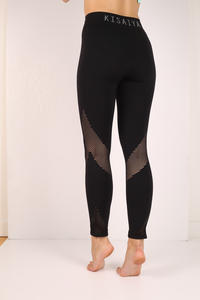 Ensemble de vêtements personnalisés Ensemble de fitness Pantalon taille haute Leggings de yoga et d'entraînement pour femmes Élasthanne GM Techniques par sublimation en quantité OEM - Product Image 4
