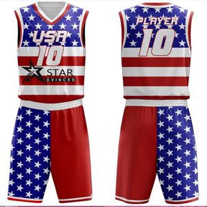 Uniforme de baloncesto personalizado transpirable para hombres Cómodo y de tendencia Nuevas técnicas impresas de moda - Product Image 5