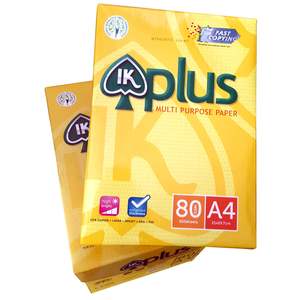 Papier de copie blanc de qualité IK A4 80g/70g 100% pâte de bois naturelle utilisation polyvalente prix de gros - Product Image 6