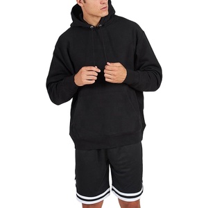 Sudaderas con Capucha Unisex Extra Grandes al por Mayor, Otoño, Ecológicas, Grises, de Felpa Pesada, 100% Algodón, con Logotipo Bordado Personalizado - Product Image 5