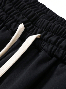 Custom Heavyweight 100% Cotton Sweatpants High Quality <b>Jogger</b> Loose <b>Stacked</b> Wide Leg Pants Vintage Men Sweatpants - Product Image 4