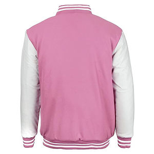 Chaqueta universitaria personalizada, roja y negra, estilo letterman, cuerpo de lana, mangas de cuero, estilo béisbol, chaqueta bomber, ropa informal estampada - Product Image 6