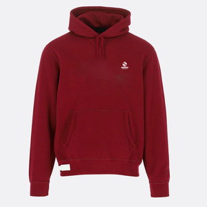 เสื้อฮู้ดผู้ชายผ้าฝ้ายสีทึบระบายอากาศได้ดีโลโก้ตามสั่ง2025 - Product Image 4