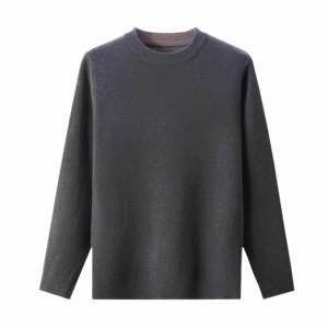 เสื้อสเวตเชิ้ตคอกลมผ้าฟลีซคุณภาพสูงสำหรับผู้ชาย ผลิตจากผ้าฝ้ายออร์แกนิค 100% เป็นมิตรต่อสิ่งแวดล้อม พร้อมบริการพิมพ์ลายดิจิทัลตามสั่ง - Product Image 6