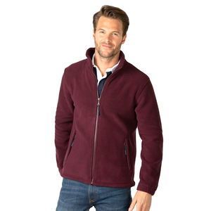 Vente en gros 2025 Hiver Hommes 100% Polyester Polaire Veste Personnalisé Brodé Imprimé Stand Avant Placement Fermeture Éclair Pas Cher - Product Image 1