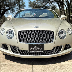 2013 pour BENTLEY Continental GTC Luxury AWD Convertible 6.0L W12 Twin-Turbo Entièrement chargé Grand Tourer Caméra arrière Sièges en cuir - Product Image 1