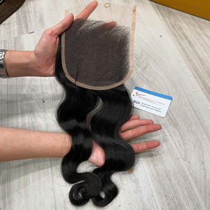 Extensiones de Cabello Humano Vietnamita con Cierre de Encaje, Cabello Humano con Ondas Corporales, Cierre de Encaje HD 5x5, Pelucas de Cabello - Product Image 3