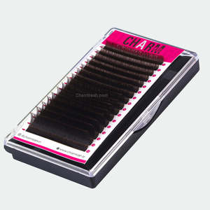 Extensiones de pestañas marrones CC/DD de alta calidad Varios espesores (0,15mm) BC Curl Pestañas marrones oscuras Venta al por mayor OEM ODM - Product Image 5