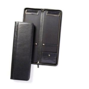 Funda con cierre de cremallera de cuero genuino, cierre de cremallera suave con logotipo personalizado, precio barato de fábrica - Product Image 1