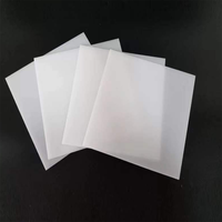 Fournisseur d'usine, feuille diffuseur PMMA PS de 1 mm, 1,2 mm, 1,5 mm, blanc opale, laiteux, givré, taille personnalisée pour éclairage LED, pièces électriques