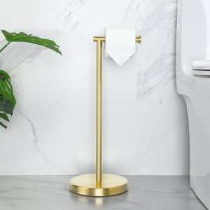 ที่ใส่กระดาษทิชชูทองเหลืองตกแต่งแบบโบราณมีรายละเอียดที่ซับซ้อนและตกแต่งแบบพรีเมี่ยมและเหมาะสำหรับห้องที่หรูหรา - Product Image 1