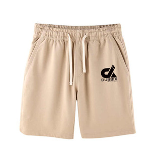 Pantalones cortos casuales de verano de talla grande para hombre, pantalones cortos de algodón pesado con logotipo personalizado para hombre, pantalones cortos de moda para mujer - Product Image 5