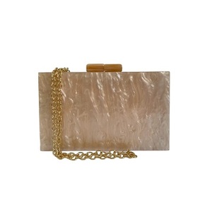 Embragues de resina epoxi de Color cebolla, monederos hechos a mano, bolso de mano de cadena larga para mujeres y niñas, resina hecha a mano, moda para mujer, noche - Product Image 1