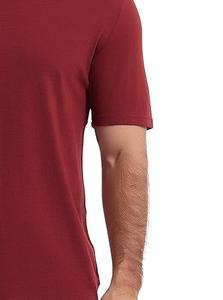 Camisetas de Manga Corta para Hombre, Cuello Redondo, 100% Lana Merino, Color Personalizado, Corte Regular, Anti-Pilling y Secado Rápido - Product Image 2