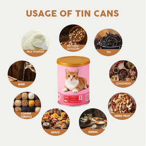 Boîtes de nourriture humide pour animaux de compagnie de marque privée OEM avec plusieurs saveurs Collations nutritives de haute qualité pour chiens et chats avec avantages pour la santé - Product Image 4