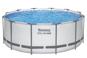 <span class=keywords><strong>Piscina</strong></span> Bestway 56420 de 12' X 48"/3.66m X 1.22m, <span class=keywords><strong>Piscina</strong></span> Familiar <span class=keywords><strong>Circular</strong></span> con Marco de PVC, <span class=keywords><strong>Piscina</strong></span> <span class=keywords><strong>Grande</strong></span> Elevada para Exteriores - Product Image 2