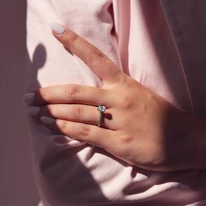 Anillo de diamante cultivado en laboratorio de pera IGI, anillo de diamante creado en laboratorio de oro de 14 quilates para boda y anillo o banda de compromiso - Product Image 2