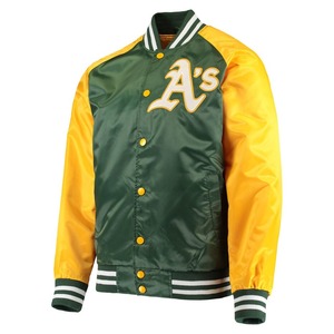 Chaqueta universitaria de satén bordada personalizada de primera calidad | Estilo bombardero brillante ligero | Moda de calle | Suministro de fábrica OEM ODM - Product Image 6