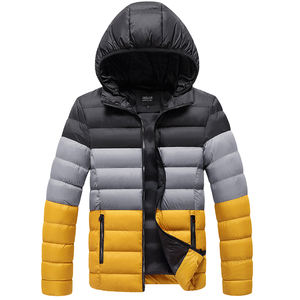 Chaqueta acolchada de lona de primavera unisex, ropa de estilo de moda ajustada y cálida personalizada - Product Image 1