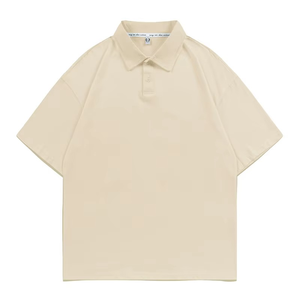 Uniforme de trabajo de alta calidad Polo de negocios camisetas en blanco bordado 100% algodón hombres Polo de golf liso con logotipo personalizado - Product Image 1