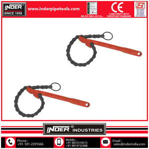 Clé à chaîne en alliage d'aluminium à usage intensif personnalisable OEM Outils réglables pour filtre à huile de moteur de voiture Vente personnalisable de qualité bricolage - Product Image 6