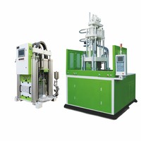 Machine de moulage par injection verticale HG-TW-100V-G avec écran tactile PLC intelligent et stabilité haute pression pour silicone médical/de plongée